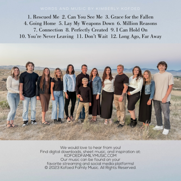 FULL ALBUM CD 4 PACK -  KOFOED FAMILY MUSIC - Image 3