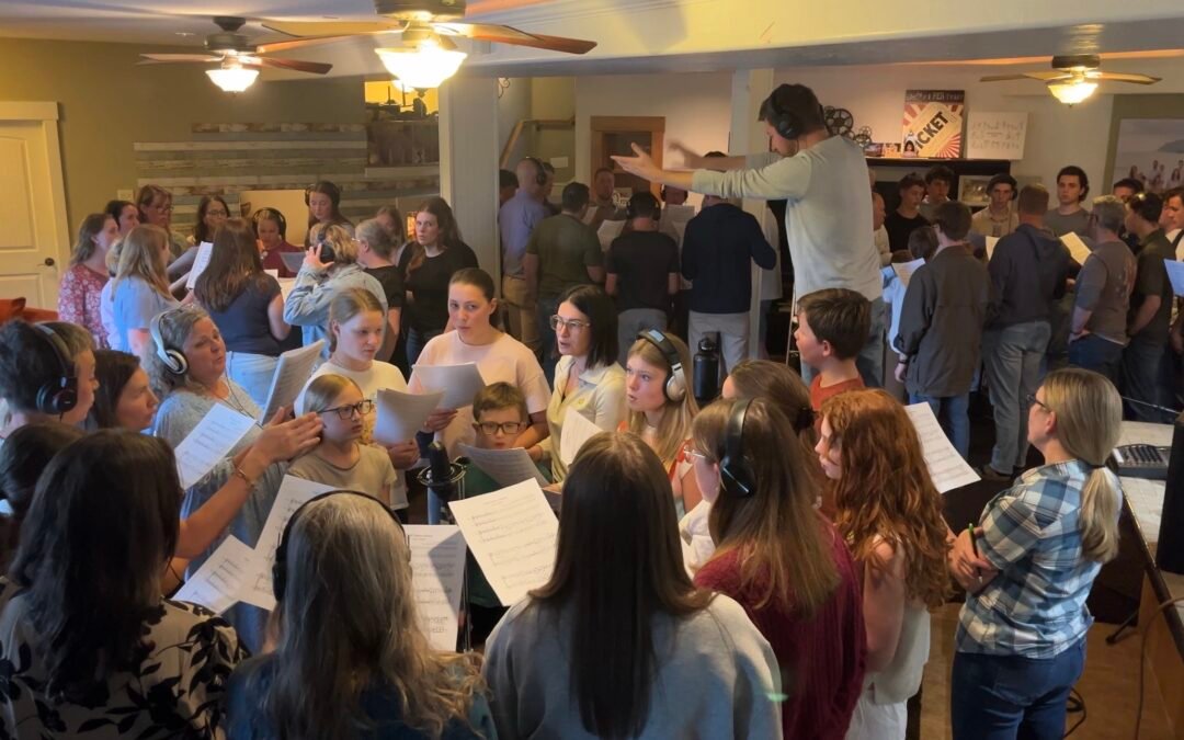 60 voices gathered in my basement for Esther